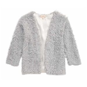 NWT Walking On Sunshine Woobie Faux Fur Cardigan!